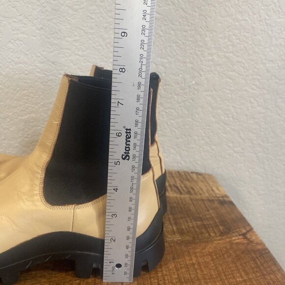 ATP ATELIER Women 39 US 9 Leather Catania Ankle Boots UK6 761-IJMO11 Vibram - Picture 8 of 11